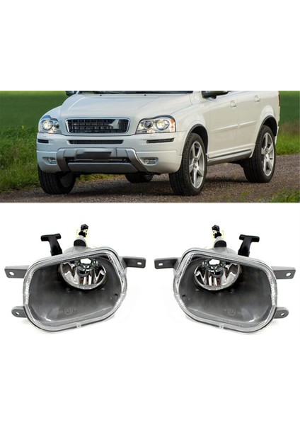 Araba Ön Farlar Sis Lambası 31111182 31111183 Volvo XC90 2002-2013 Işıksız Sisler Sürüş (Yurt Dışından) indirimleri