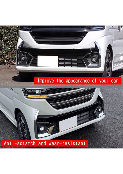 Araba Ön Tampon Sis Lambası Kaş Kapağı Suzuki Spacia/spacia Için Dekoratif Trim Aksesuarları Özel MK04 Serisi (Yurt Dışından) fırsatları