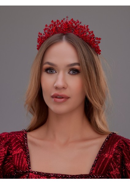 Kristal Gelin Tacı – Işıltılı ve Zarif Taç Modeli