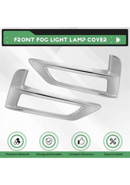 Nissan Serena Için C27 2017 2018 2019 Abs Krom Ön Sis Işık Lamba Kapağı Trim Foglight Çerçeve Dekorasyon Çerçevesi (Yurt Dışından) fırsatları