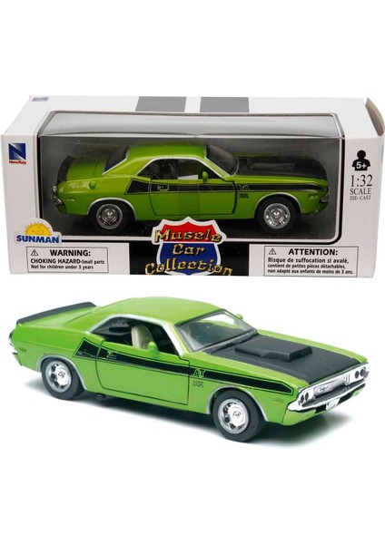 1:32 Muscle Model Araba - Challenger T/a 1970 modelleri