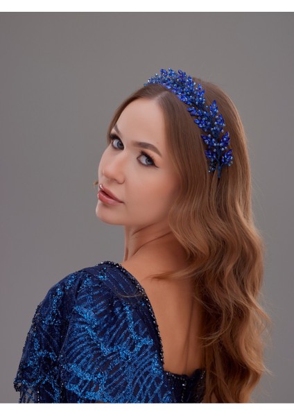 Kristal Taşlı Gelin Aksesuarı – Işıltılı ve Zarif Tasarım