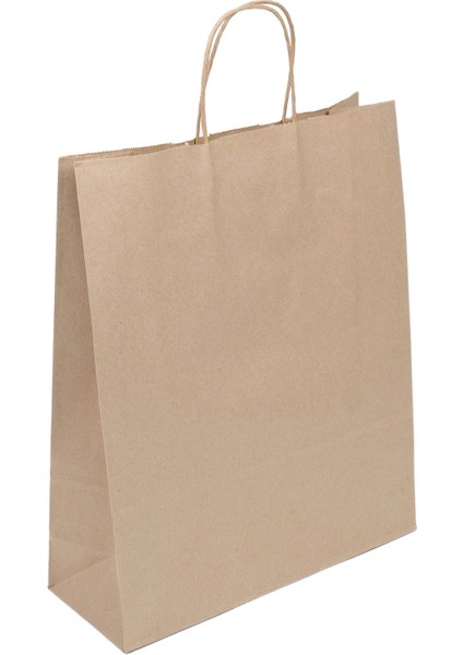 Burgu Saplı Kraft Çanta 44X14X40 cm fiyatları