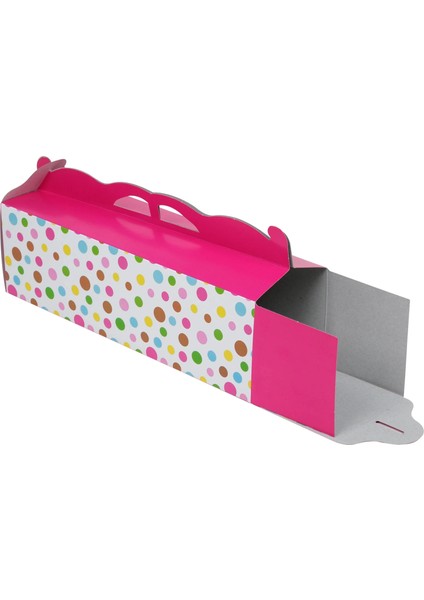 Saplı Baton Turta Kutusu Sade 10X34X10 cm modelleri