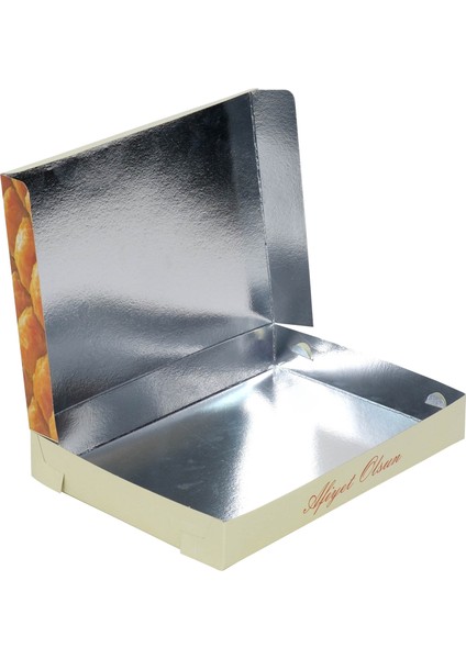 Metalize Baklava Kutusu 1.000 Gram modelleri