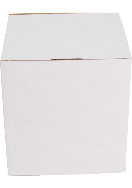 Oluklu Beyaz Kupa Kutusu 11X11X10.5 cm fiyatları