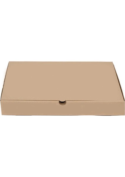 Kraft Renk Oluklu Tepsi Baklava Kutusu 1.000 gr 36X46X5 cm