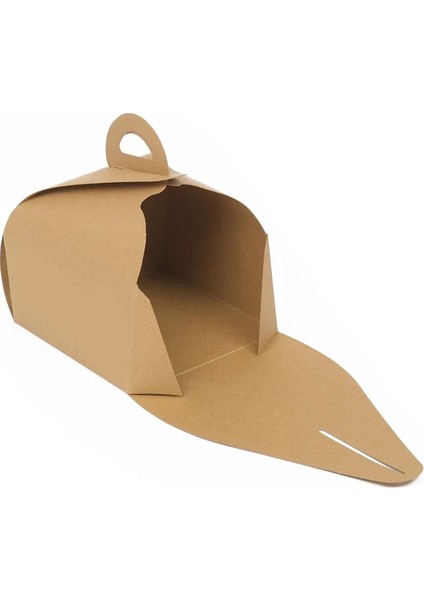 Kraft Saplı Mono Turta Kutusu 12X12X9.5 cm fiyatları
