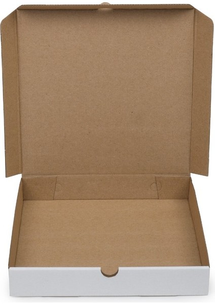 Baskısız Beyaz Pizza Kutusu 50X50X4.5 cm indirimleri