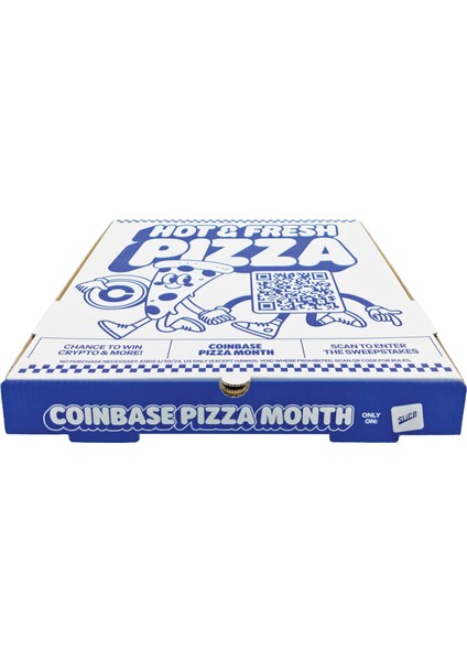 Hot And Fresh B Dalga 41X41X5 cm Pizza Kutusu