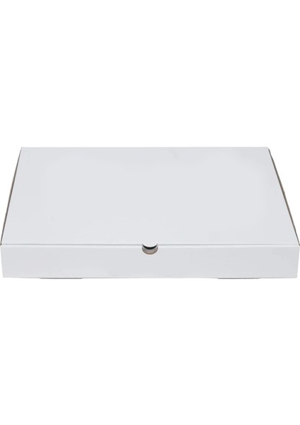 Yuvarlak Tepsiye Uygun Beyaz Baklava Kutusu 50X50X4.5 cm