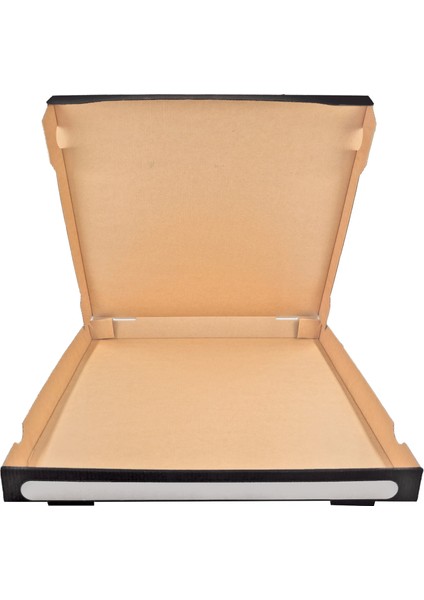 Pizza Siyah B DALGA40X40X4 cm Pizza Kutusu modelleri