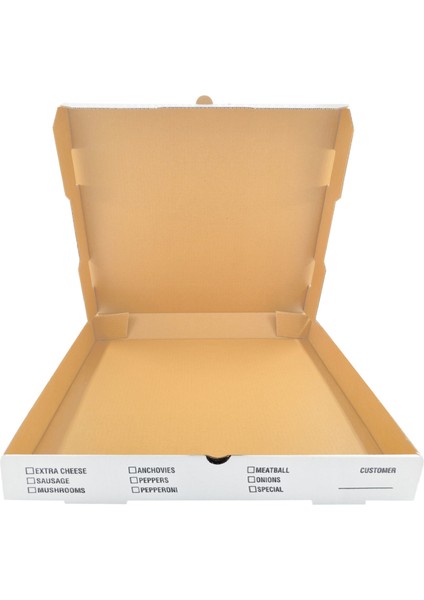 Pizzap B Dalga 36.5X36.5X5 cm Pizza Kutusu modelleri