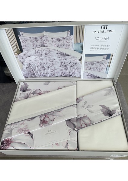 Çift Kişilik Nevresim Takımı %100 Pamuk Saten 6'lı Set fiyatları