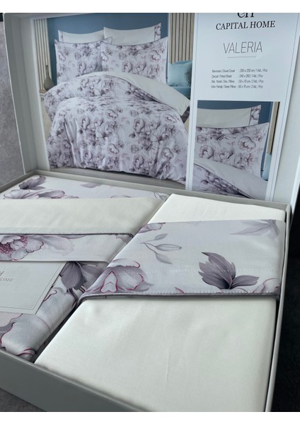 Çift Kişilik Nevresim Takımı %100 Pamuk Saten 6'lı Set modelleri