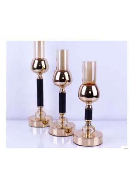 Mim Gold 3 ' Lü Çubuk Şamdan