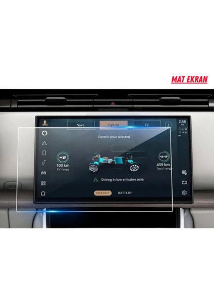 Range Rover 2025 Evoque Navigasyon ve Multimedya Uyumlu Mat Ekran Koruyucu fiyatları
