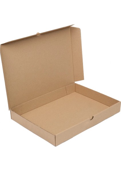 Baskısız Kraft Renk Oluklu Tepsi Baklava Kutusu 600 gr 35.5X25.5X4.5 cm fiyatları