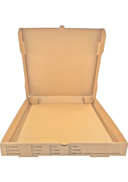 Amore Apizza B Dalga 41X41X5.3 cm Pizza Kutusu modelleri
