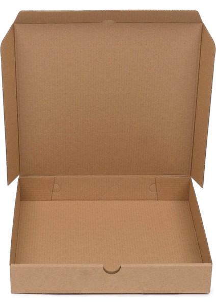 Baskılı Esmer Pizza Kutusu 30X30X4 cm fırsatları