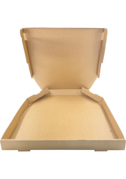 Baskısız B Dalga 35.5X35.5X3.3 cm Pizza Kutusu modelleri