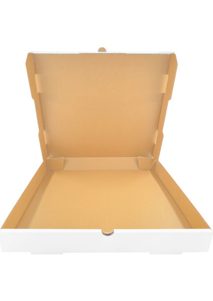 Baskısız B Dalga 46X46X5 cm Pizza Kutusu modelleri