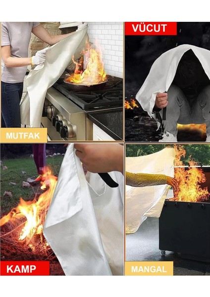 200X200 Yangın Battaniyesi fiyatları