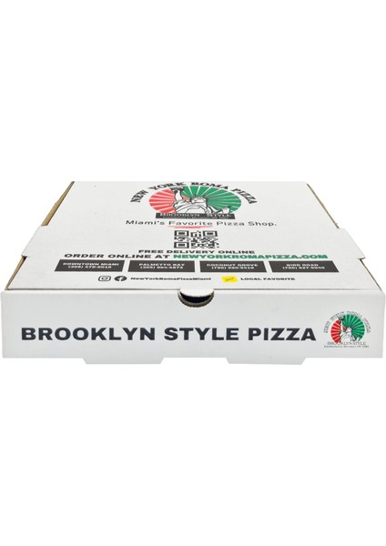 New York B Dalga 31X31X5.2 cm Pizza Kutusu