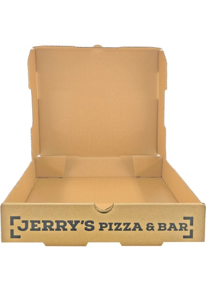 Jerrys Pizza B Dalga 25.5X25.5X5 cm Pizza Kutusu modelleri