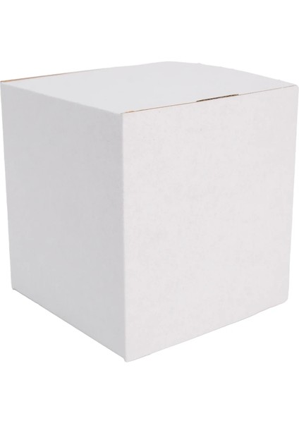 Oluklu Beyaz Kupa Kutusu 11X11X10.5 cm modelleri