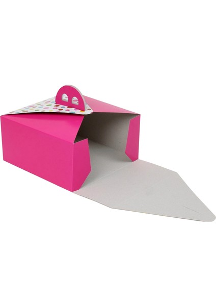 3 No Sade Kısa Turta Kutusu 26X26X11 cm modelleri