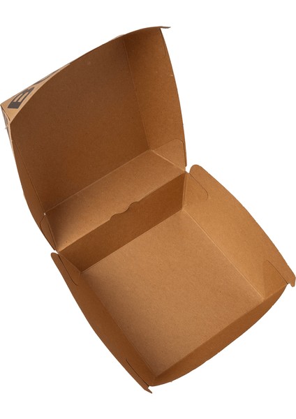 Baskılı Hamburger Kutusu 12X12X8 cm indirimleri