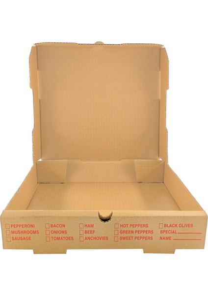 Delicious Pizza B Dalga 36X36X5 cm Pizza Kutusu modelleri