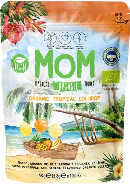 Organik Tropikal Lolipop 2'li Paket indirimleri