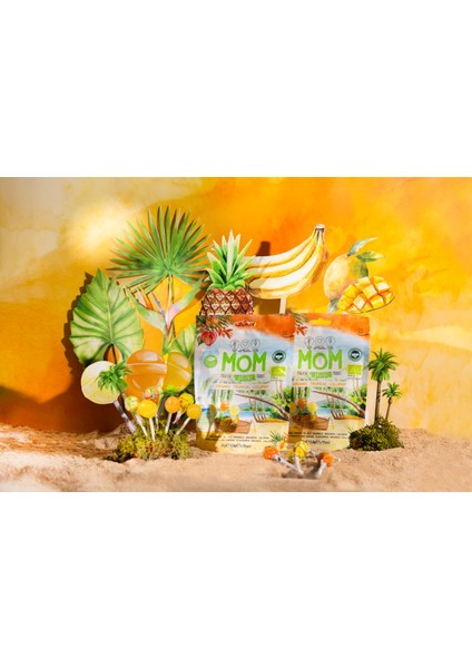 Organik Tropikal Lolipop 2'li Paket