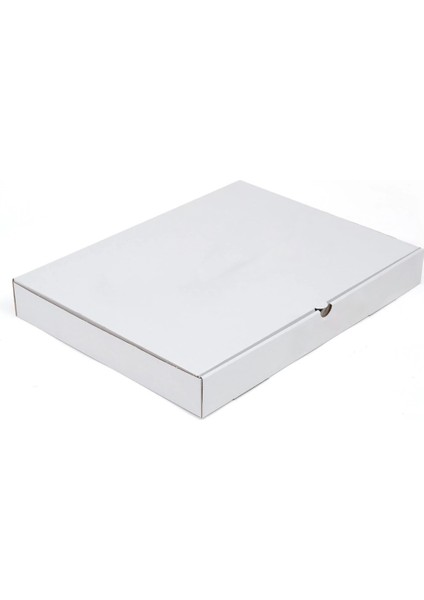 Baskısız Beyaz Renk Oluklu Tepsi Baklava Kutusu 600 gr 35.5X25.5X4.5 cm modelleri