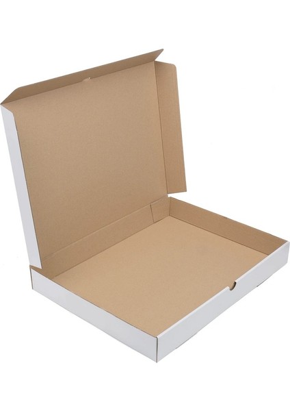 Beyaz Renk Oluklu Tepsi Baklava Kutusu 600 gr 35.5X25.5X4.5 cm fiyatları