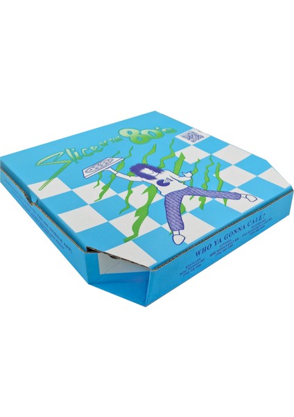 Slice Of The 80's B Dalga 36X36X5 cm Pizza Kutusu fiyatları