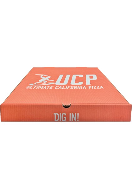 Ucp Pizza B Dalga 38.5X38.5X 5.5cm Pizza Kutusu