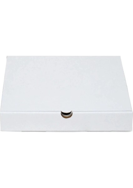 Yuvarlak Tepsiye Uygun Oluklu Beyaz Tepsi Baklava Kutusu 38*38*4 cm