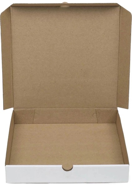 Yuvarlak Tepsiye Uygun Oluklu Beyaz Tepsi Baklava Kutusu 38*38*4 cm fırsatları