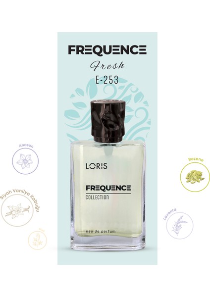 E-253 Frequence Erkek Parfüm 50 ml indirimleri