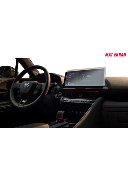Toyota Yeni C-Hr 2023-2024 Navigasyon ve Multimedya Uyumlu Mat Ekran Koruyucu modelleri