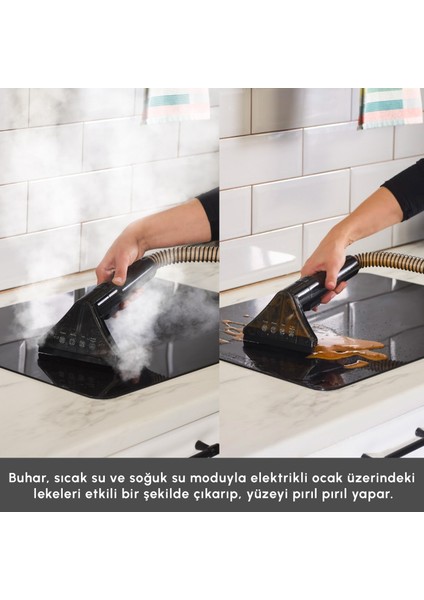 Vantuz Deepclean Halı ve Koltuk Yıkama Makinesi Antrasit