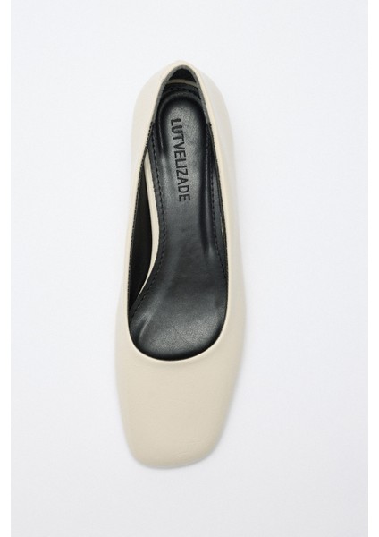 Babet 2530 - Mini Topuklu Kemik Kadın Babet fırsatları