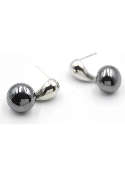 Incili Küpe - Gümüş