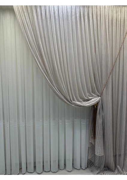 Nivemeshome Mırabella2 WJ12031.802 1/3 Sık Pileli Tül Perde Apm