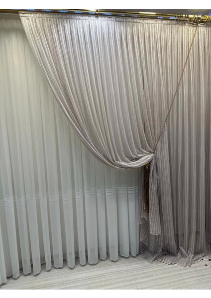 Nivemeshome Mırabella2 WJ12031.802 1/3 Sık Pileli Tül Perde Apm fırsatları