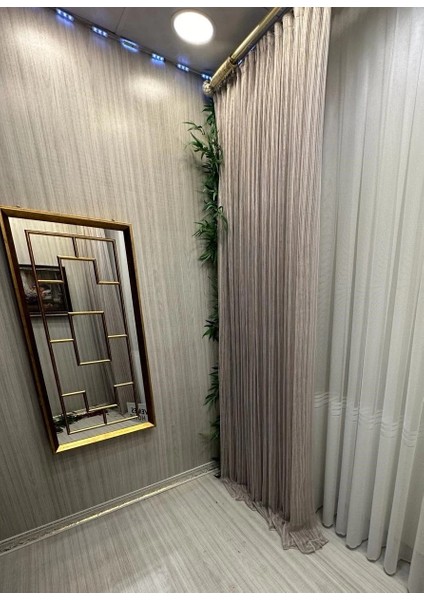 Nivemeshome Mırabella2 WJ12031.802 1/3 Sık Pileli Tül Perde Apm indirimleri