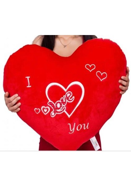 I Love Yastık Yumuşacık Kalp Yastık 70 x 70 cm fırsatları